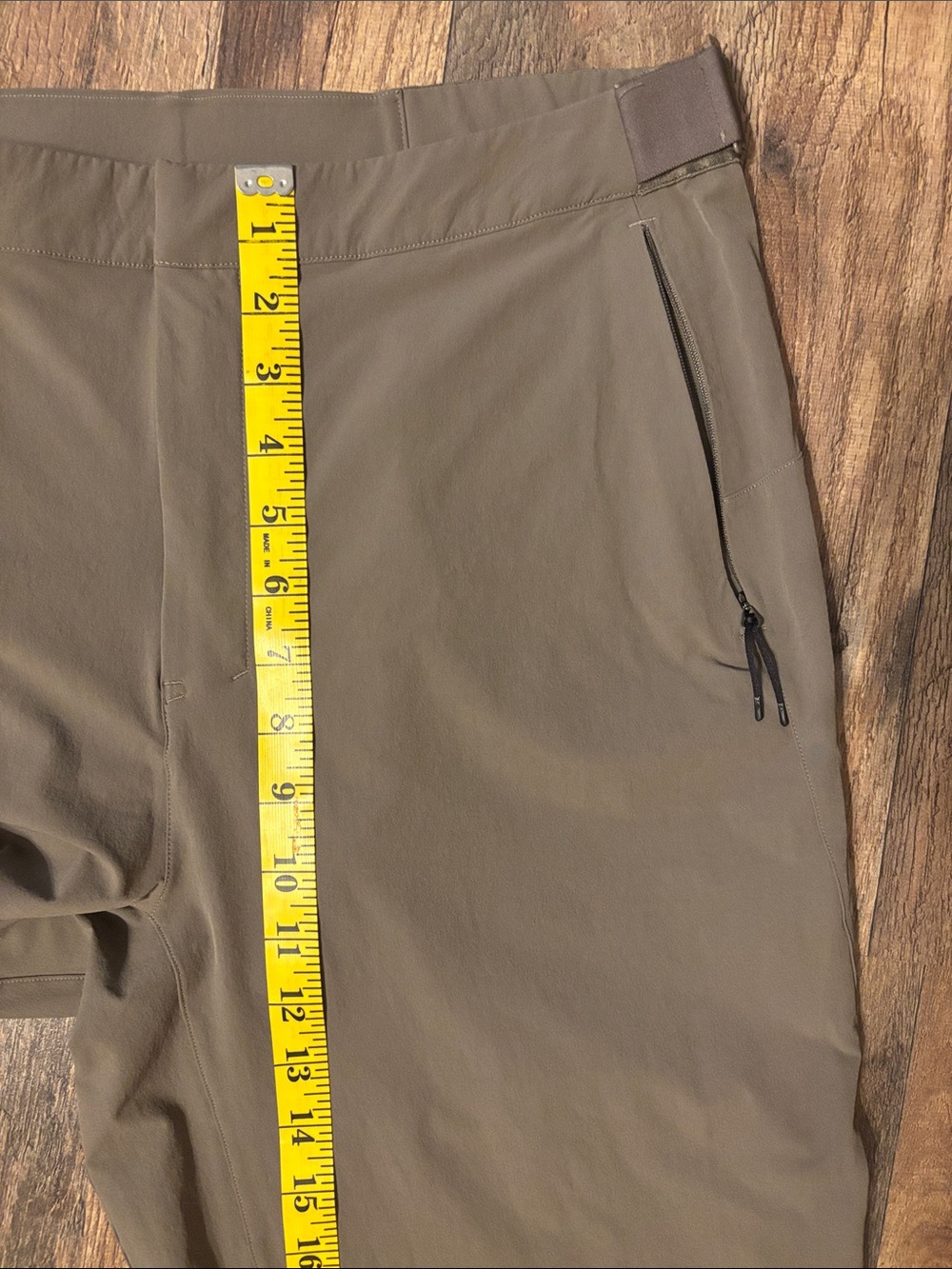 Lululemon Lab Olive Green Esker Trouser Casual Pants size 10 - Picture 4 of 15